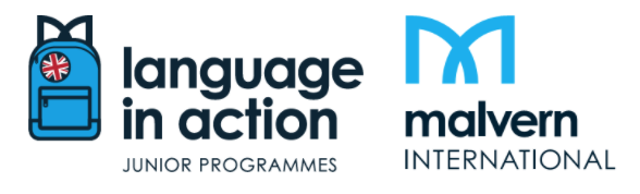 Language in Action, part of Malvern International Logo