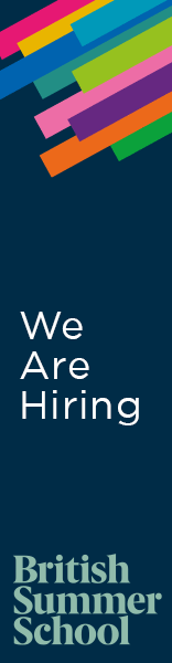 British Summer School - We are hiring - Management and EFL roles available - Apply here.